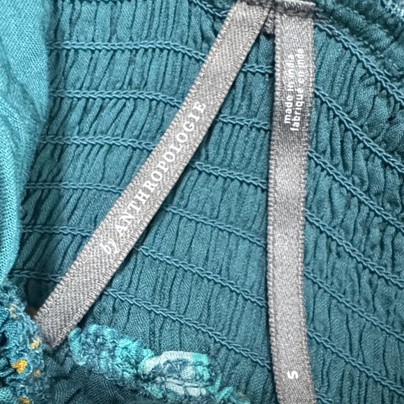 Anthropologie Odetta Ruffled V-Neck Maxi Dress - Picture 6 of 15